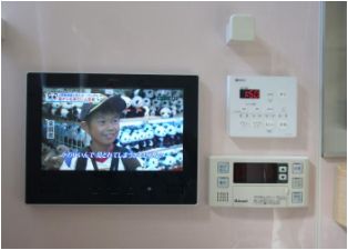 地デジ化に伴い浴室でTVを観るという