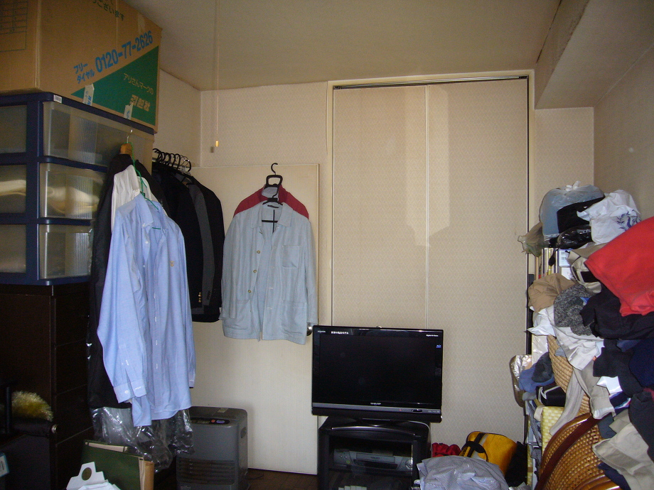 寝室の施工画像です。