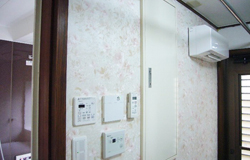 脱衣室にも床暖房を希望しておりましたが、その必要はやはりありませんでした。